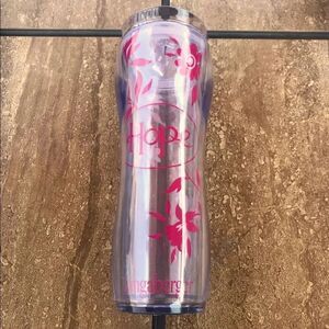 Longaberger Hope Double Wall Acrylic Tumbler 16 oz